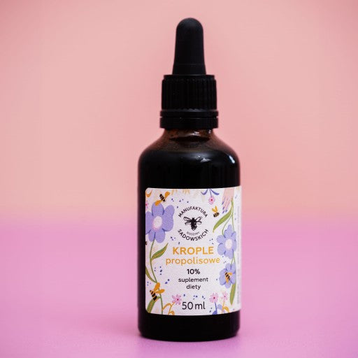 Krople propolisowe 10%  50ml