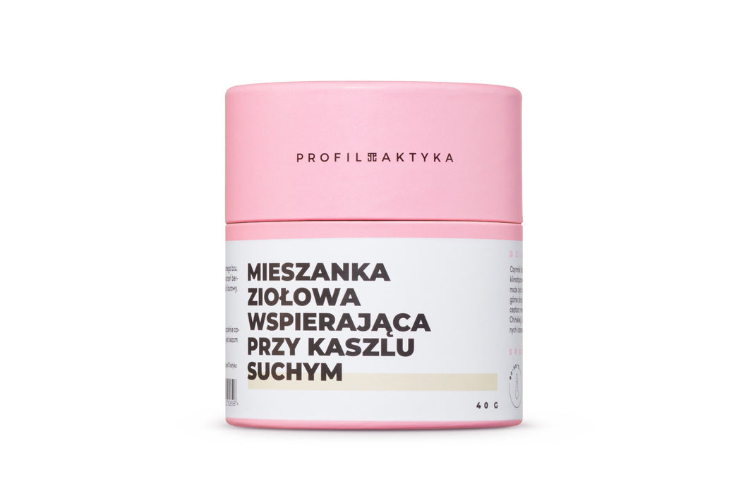 Mieszanka ziołowa wspierająca przy kaszlu suchym 40g