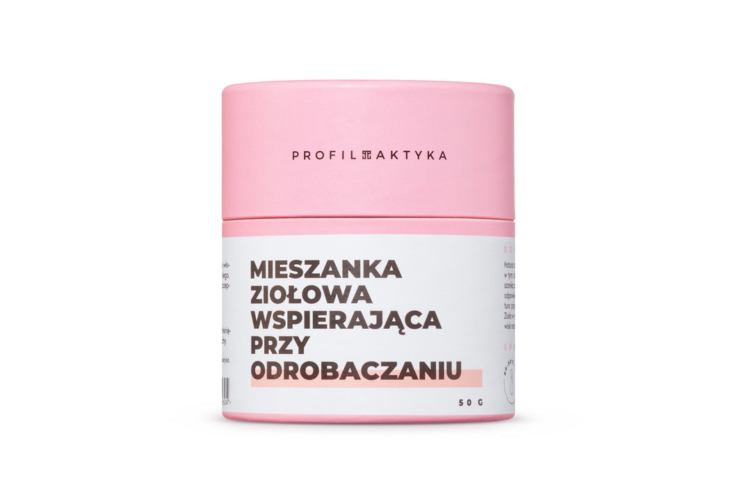 Mieszanka ziołowa wspierająca przy odrobaczaniu 50g