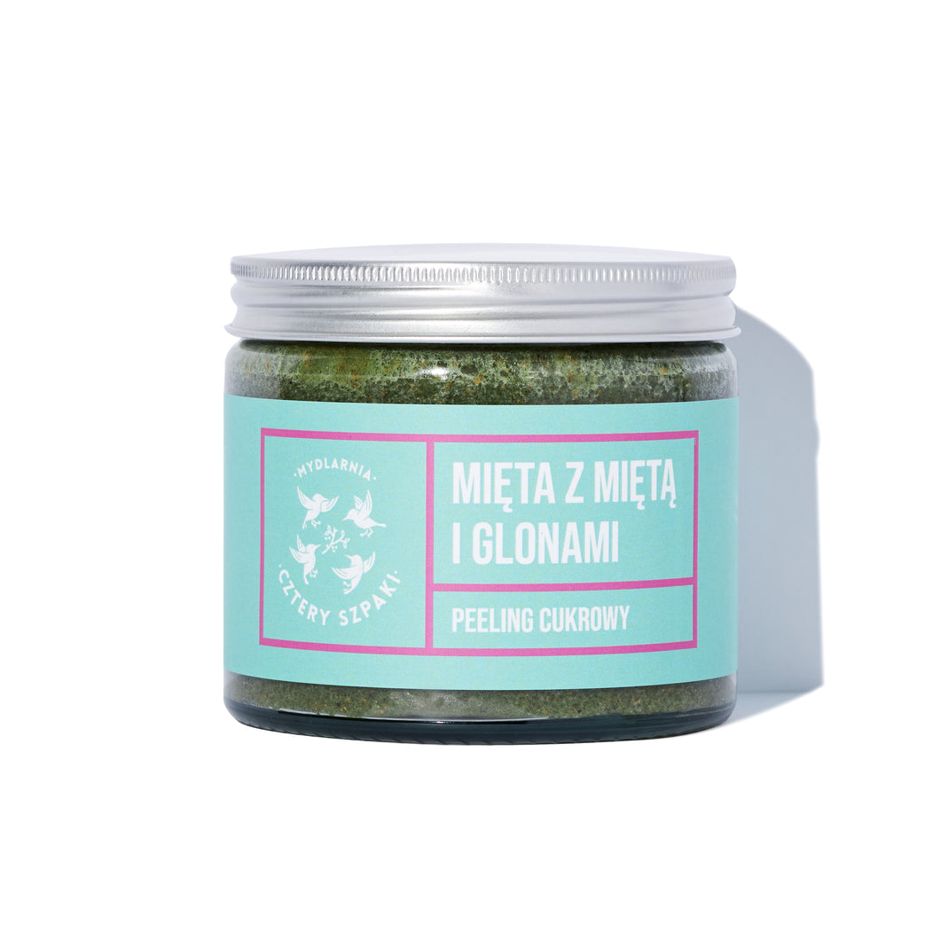 PEELING MIĘTA Z MIĘTĄ I GLONAMI 250ml