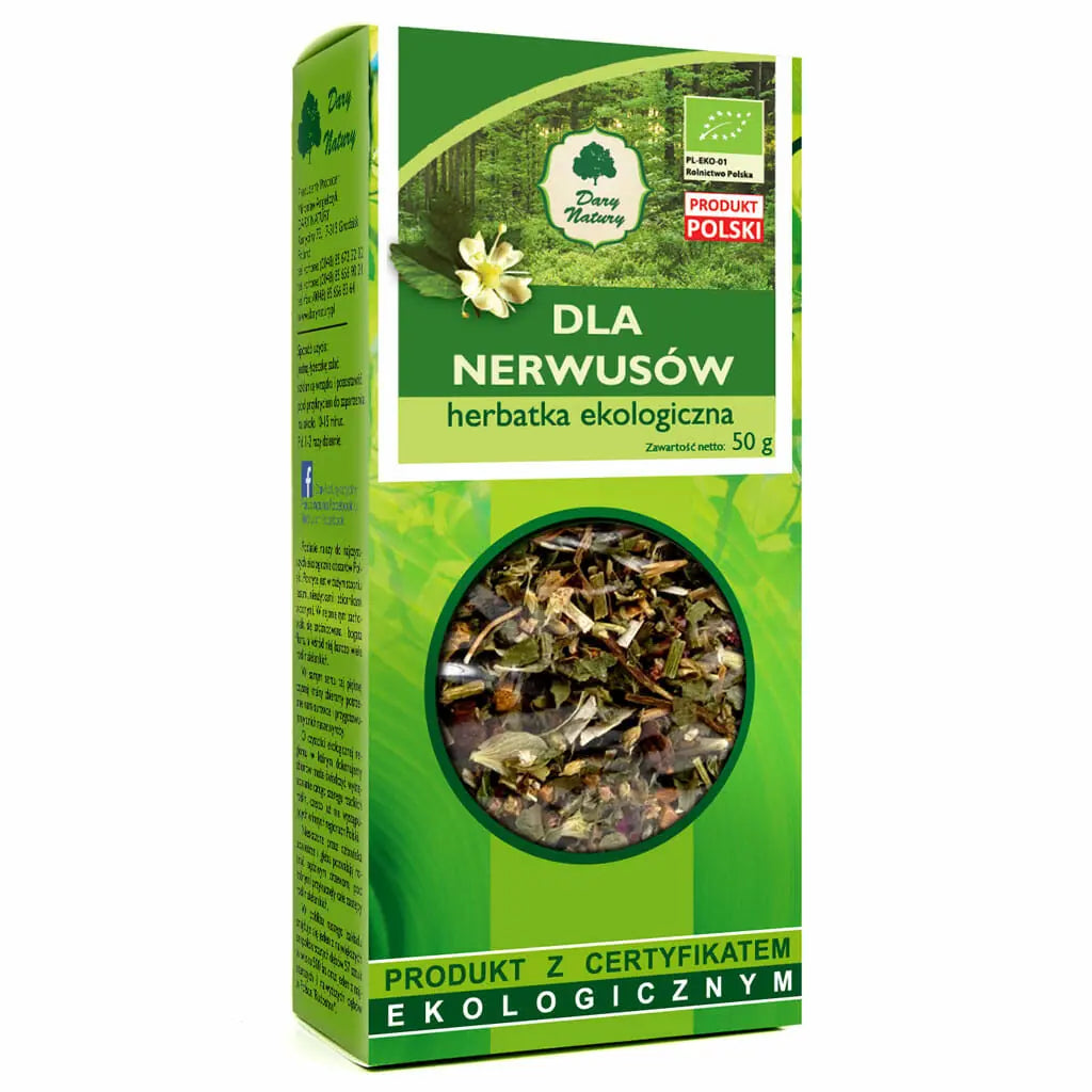 HERBATKA DLA NERWUSÓW EKO (50 G)