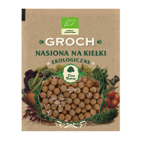 GROCH 50G - NASIONA NA KIEŁKI EKO - DARY NATURY