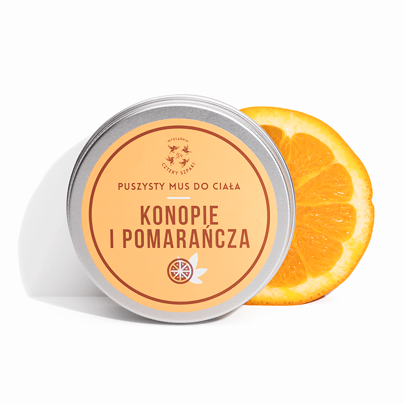 MUS DO CIAŁA KONOPIE I POMARAŃCZA

150ml