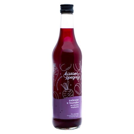 Zakwas z buraka ze śliwką wędzoną łagodny 500ml